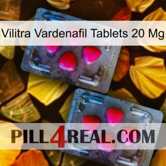 Vilitra Vardenafil Tablets 20 Mg 14